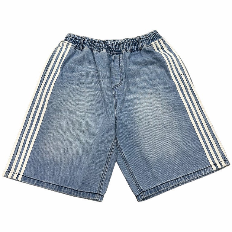 Men's Short Y2K Denim Shorts Mens Womens HCW Striped Embroidery Retro Loose Summer Shorts Harajuku Hip Hop Casual Gym Shorts Streetwear New