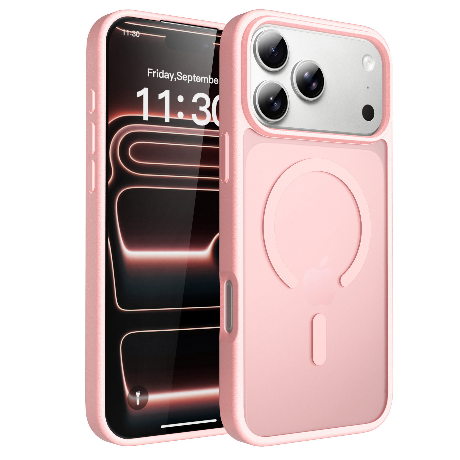 Cross-border Apple 17pm Phone Case Magnetic 16pro Skin Feel Anti-drop iPhone 15 Pro Max Matte Protective Cover