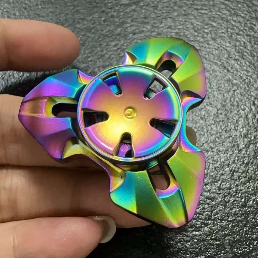 Decompression Toy Metal Fidget Toys Adults Haptic Toy Fidget Slider Stress Anxiety Relief Toys Clicks to Prevent AlzheimersL2404
