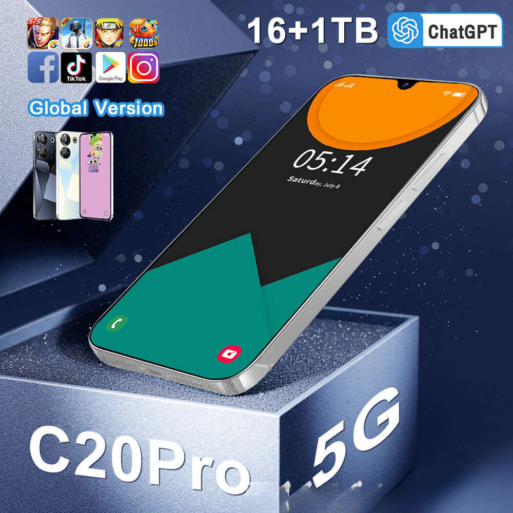 Famous Brand In Stock C Pro Hot Selling Smart T Large Memory Cross Border Phone Inch HD Screen Wholesale CKS
