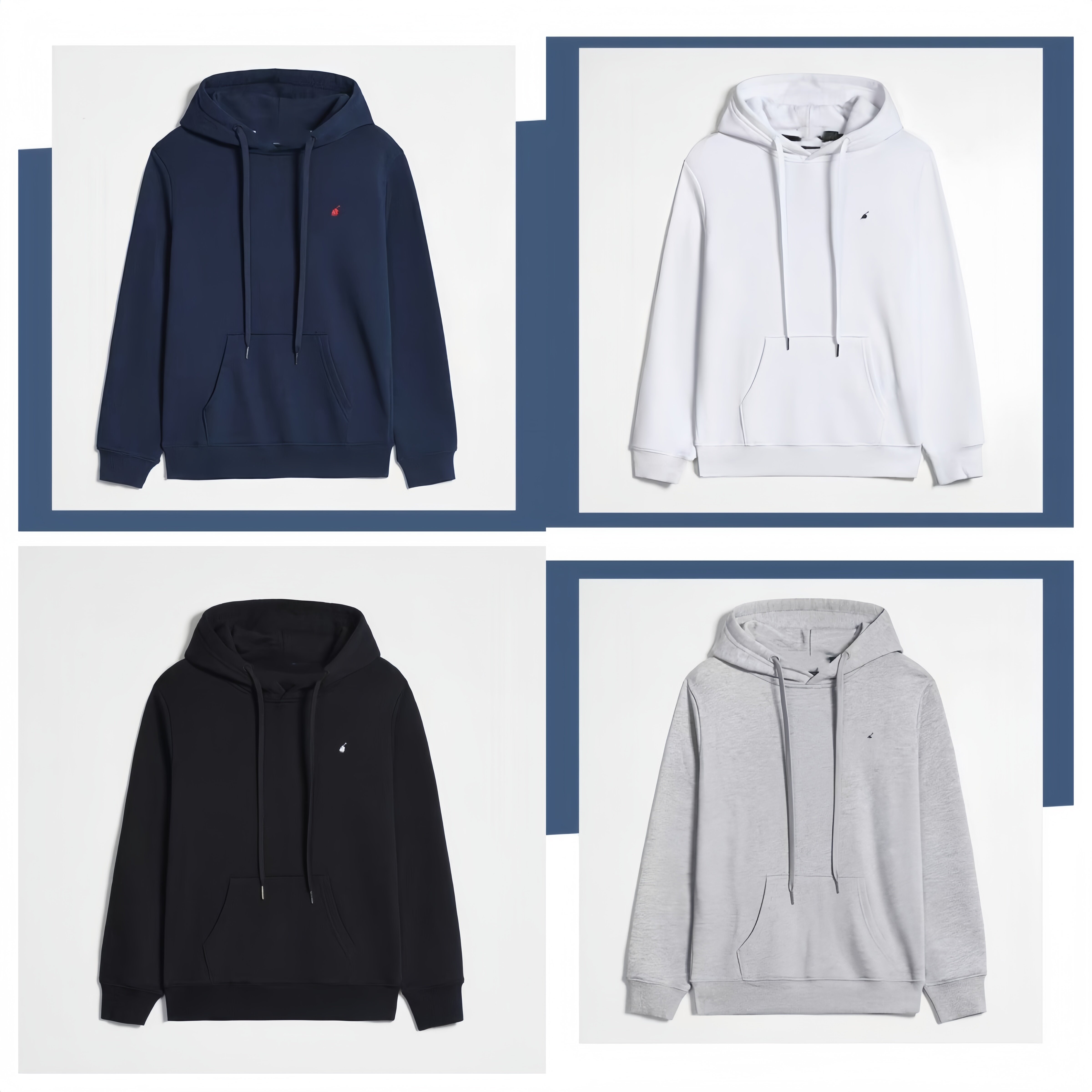 With Logo Embroidery Horse USA RL Luxury Cotton Hoodie Pullover Plus Size 550G Girl Women Woman Hooded Designer Wear Brand Sweatshirt Jacket