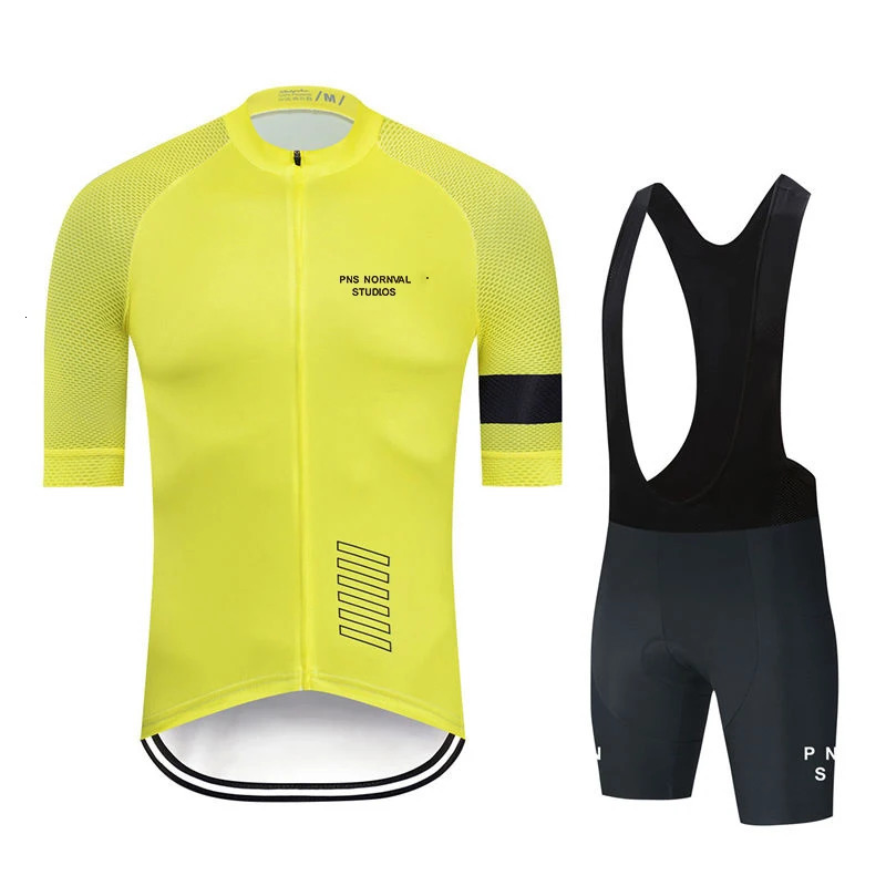Pro Team Cycling Jersey Set Mens Pns Summer Bike Mountain Uniform Ropa Ciclismo Maillot Hombre Bicycle Clothing Suit 260106