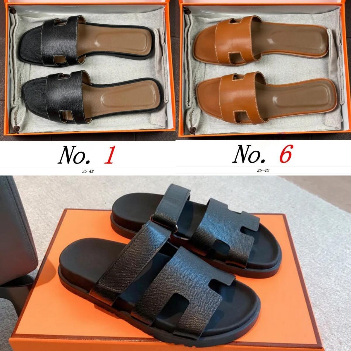 Designer slippers genuine leather women sandals denim women slippers beach summer luxury beach slippers for women Slides waterproof comfortable black size 35-44