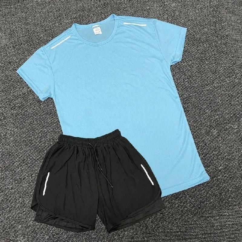 Designer Tracksuit shorts men tees pants jacket coat Hoodie sweatpants T Shirts Shorts Two-piece Women Fitness Suit Print Quick Drying Breathable Sportswear T-shirt