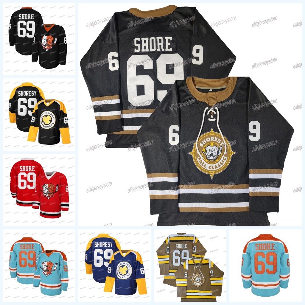 In stock Shoresy Fall Classic Shore 69 Sudbury Bulldogss Hockey Jersey Christmas Gift 100% Stitched Fast Shipping