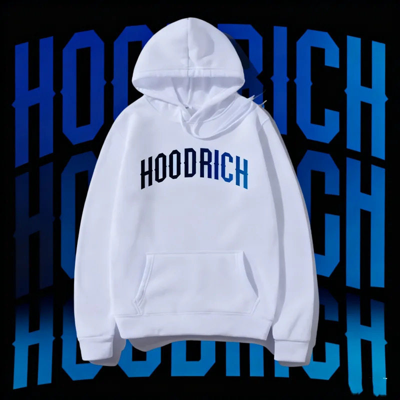 202526 AutumnWinter Fashion Pattern Loose Casual Hip Hop Street Character 100 Cotton Printed Hoodie Keep Warm Y2k 251231
