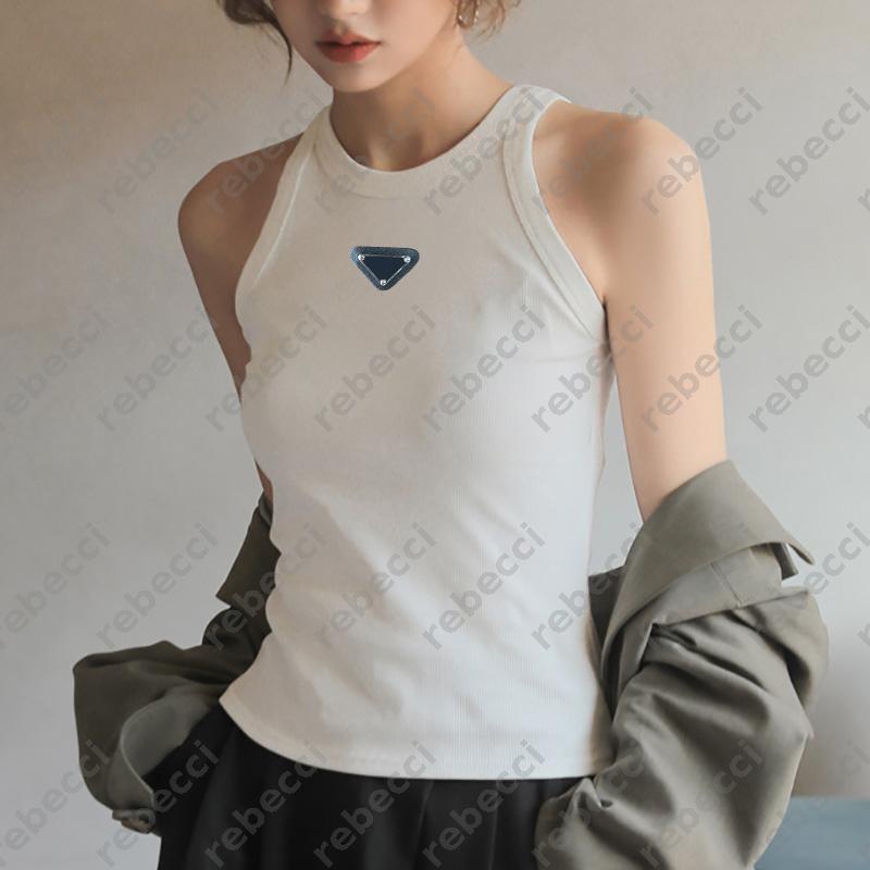 Tank Top Women Knited Vest Designer Tanktop Woman Summer Sleeveless Tops Knits Cropped Top Womens Fashion T Shirts Slim Fit Camis Lady Casual Tanks DSD2601076