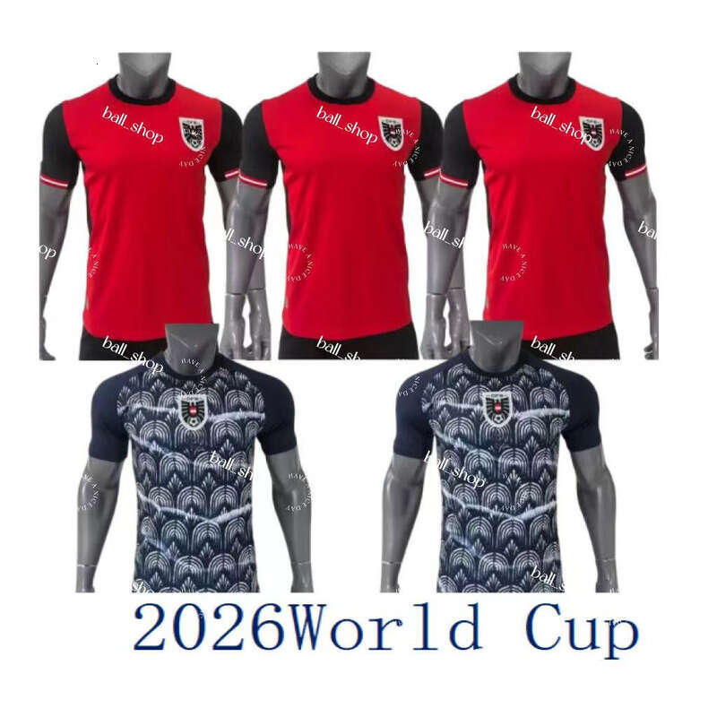 2026 2027 Austria Jerseys Euro Soccer Jersey Souvenir Arnautovic Football Shirt Home Away Alaba Camisetas De Futbol Men Kids Sabitzer Lienhart Uniform