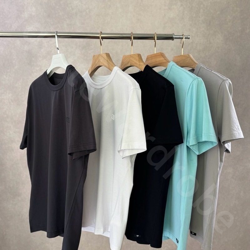 Luxury Designer Tees for Men Business Casual Cotton Round Neck Short Sleeve T-shirt TF1289