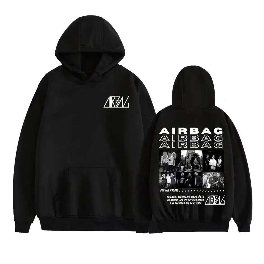 Airbag Anarquia En Buenos Aires Album 2026 Tour Hoodies Men Women Casual Fleece Long Sleeve Pullovers Fashion Hip Hop Sweatshirt XJ260107