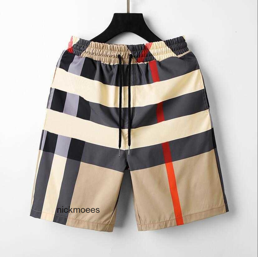 Womens Mens Designers burbrerys Shorts Summer Fashion Streetwears Clothing Quick Drying SwimWear Printing Board Beach Pants Mens burberrys2 burberrys U8P0