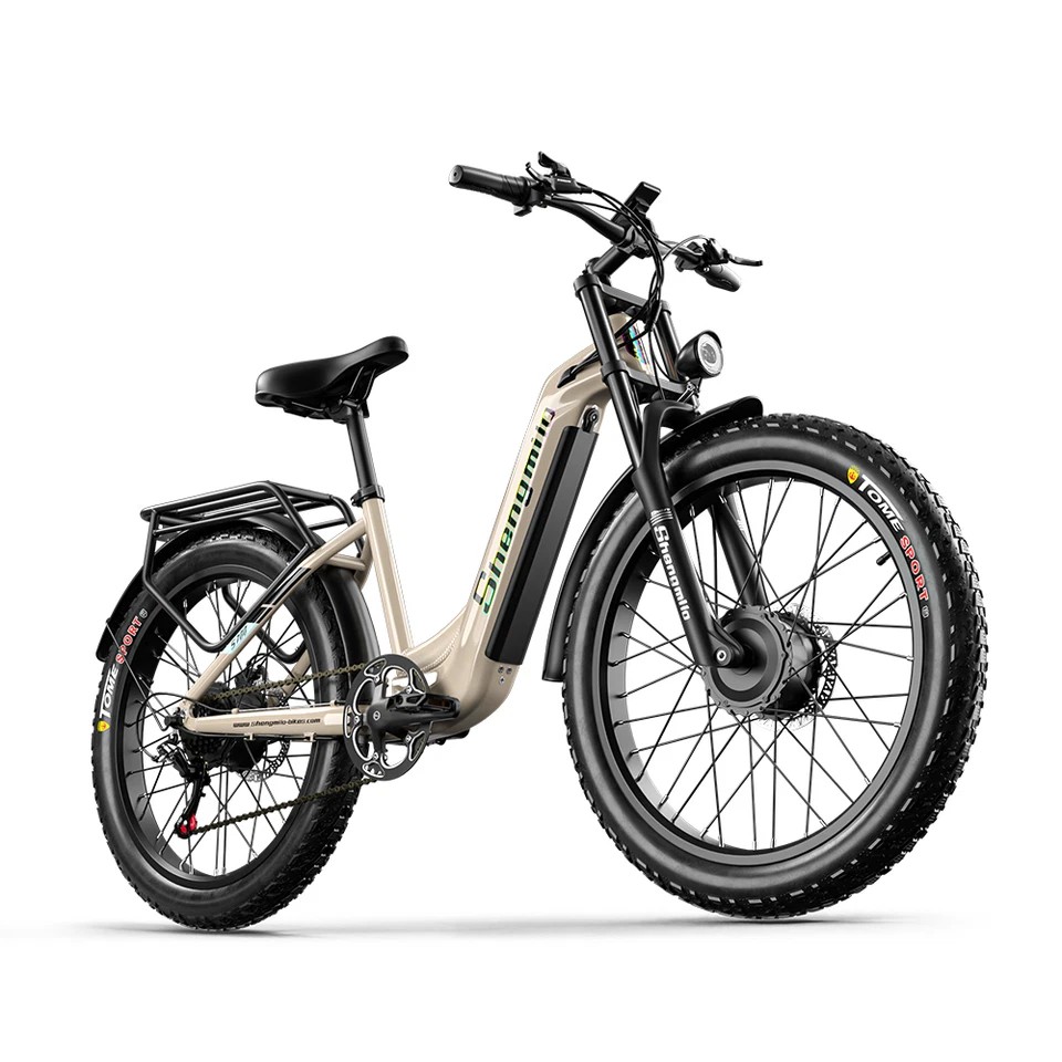 Shengmilo S700 Electric Bike 48V 17.5Ah 2000W Dual Motor Hydraulic Brake 4.0 Fat tire E-Bike Commuter Bicycle Mountainbike 45kmh