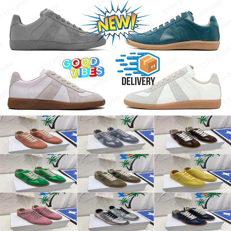 2026 German Army Trainer Gats Black Gum Gat Low MM6 Sneakers White Grey painter Nude Shoes Men Women Casual Shoe Sneaker Mens Womens size 35-45