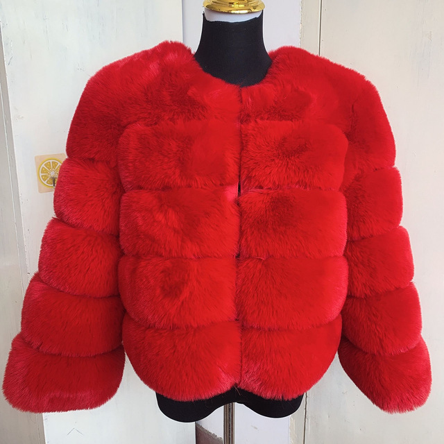 Winter Women's Cold Coat Top Fox Jackets For Women clothing Natural Real fox Fur Jacket Coats For Women Fur Jacket In Promotion 240123