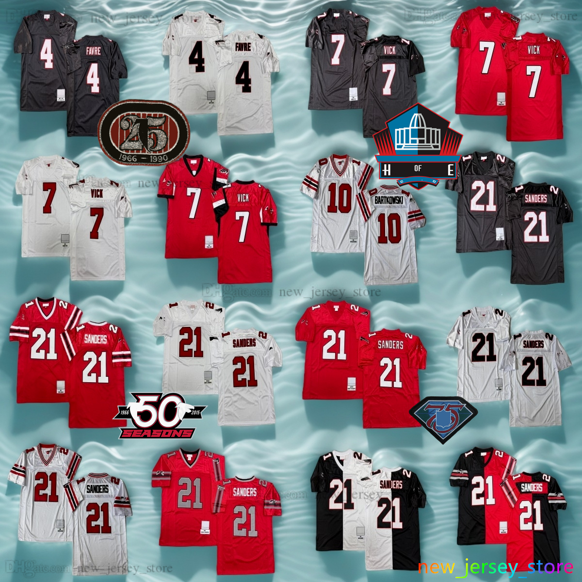 Custom S-6XL Throwback 1978 Football 78 Mike Kenn Jersey Retro Classic Vintage Claude Humphrey Bob Whitfield Steve Bartkowski Keith Brooking Jesse Tuggle Jerseys