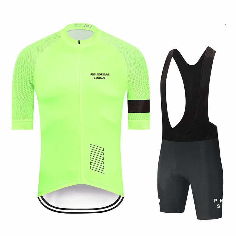 Pro Team Cycling Jersey Set Mens Pns Summer Bike Mountain Uniform Ropa Ciclismo Maillot Hombre Bicycle Clothing Suit 260106
