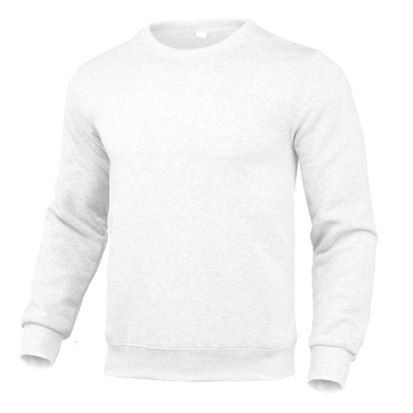 New Men's and Women's Trendy Brand Casual Solid Color Round Neck Long Sleeve Pullover Sweatshirt Advertising Hoodie LOGO