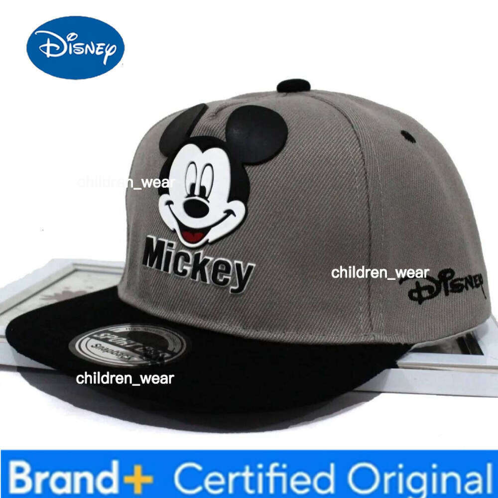 Disney Mickey Children Cartoon Baseball Cap peaked Caps Baby Girls Boys Adjustable Kids Hat festival Outdoor Sunscreen gift H260107
