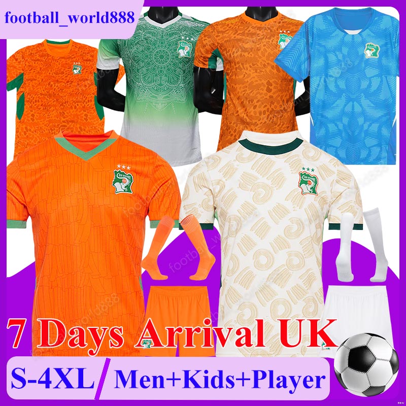 4XL Ivory Coast 2026 Soccer Jerseys World Cup KRASSO OUMAR DIAKITE KESSIE 26 27 Football Shirts AMAD GUESSAND FOFANA football kits BAYO SANGARE Men Kit Kids Socks Sets