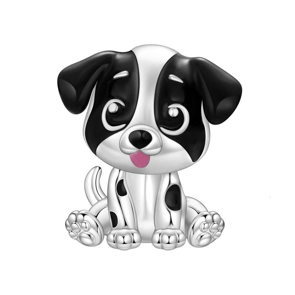 Orstarry 925 Sterling Silver Cute Dog Animal Pet Beads Original Pendants Bracelet Charm Jewelry Party DIY Trendy Gifts