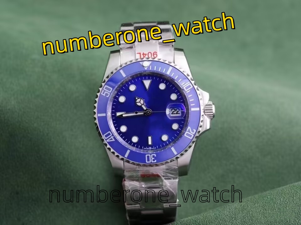 8 Style NOOB Factory Men Watch Sub 116619LB 40mm Blue Dial Ceramic Watchs Automatic Mechanical Cal.3135 Movement Sapphire Waterproof Watches Box Papers