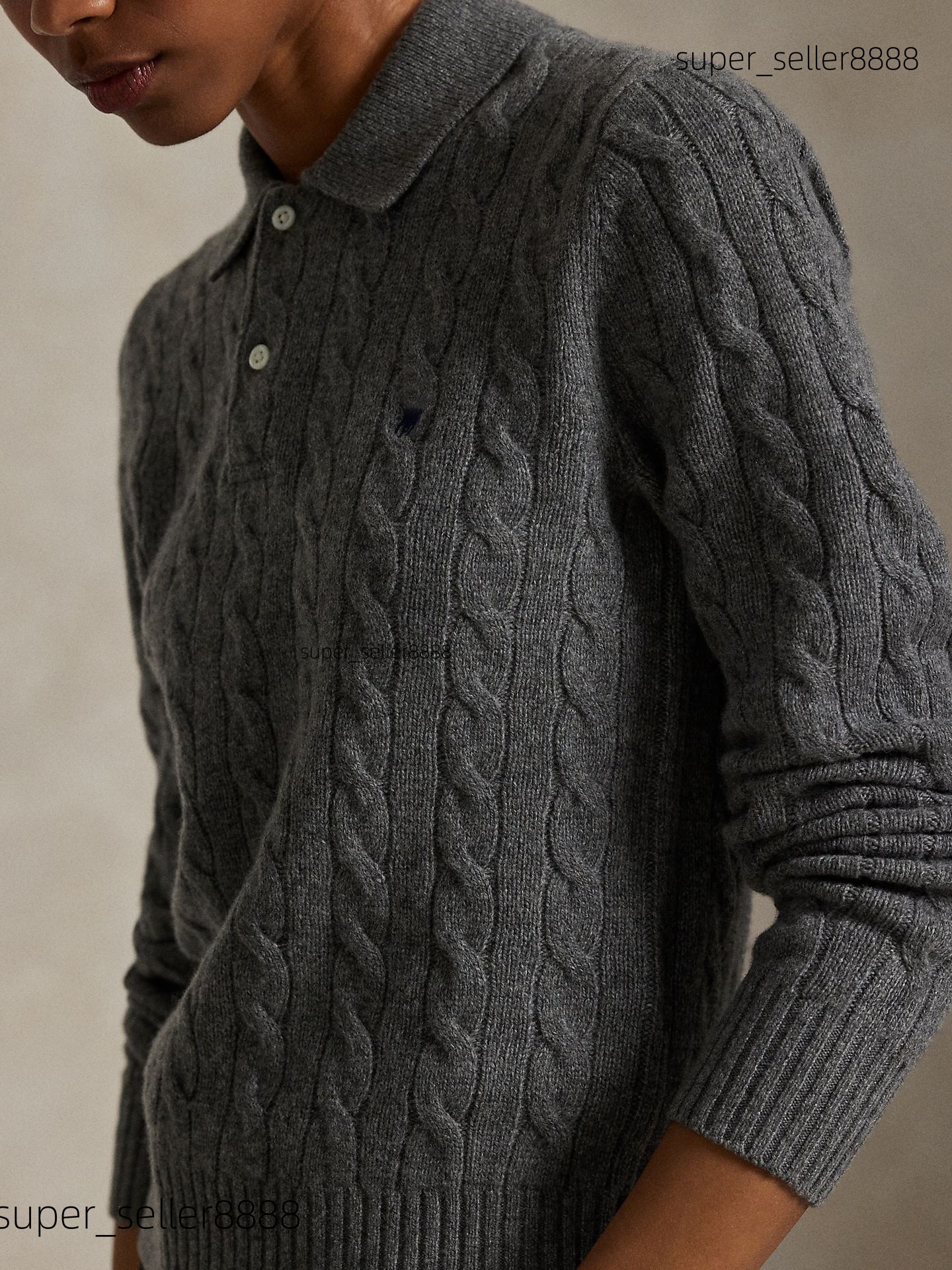 2026 Designer Luxury Womens Knitted Twisted Sweaters Casual Polo Embroidery Horse Jumpers Trendy Winter Comfortable Cotton Pullover Women Clothing Sweater