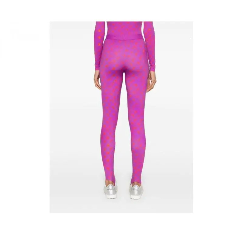 Leggings for Women High Waisted Solid Color Moon Print Retro Ice Silk Stretchy Pants Tummy Control Versatile 260106