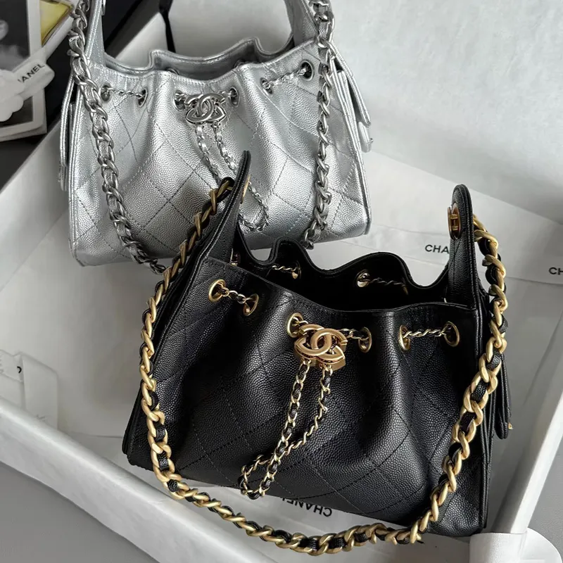 Designer bag Channelsing bag Luxury bag Hobo bag large Capacity crossbody bag Fashionable women's bag Trendy printed handbag lychee peel bag shoulder bag