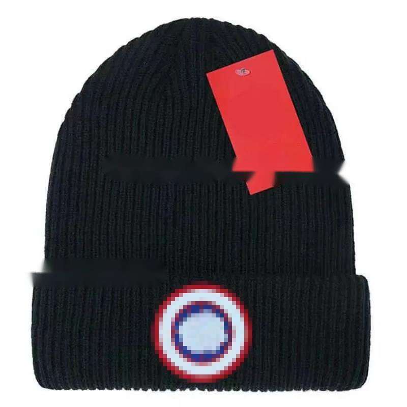 Bonnet Knitted designer Goose men and women casual Stone hats high-quality Knit Warm Beanies Hat Female Beanie Caps Winter Hat