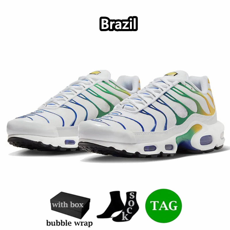 With Box Sneakers Men Women Tn Plus Running Shoes Triple White Black Unity Sky Blue Ice Hyper Marseille Designer Tns Trainers Outdoor Jogging Sports S