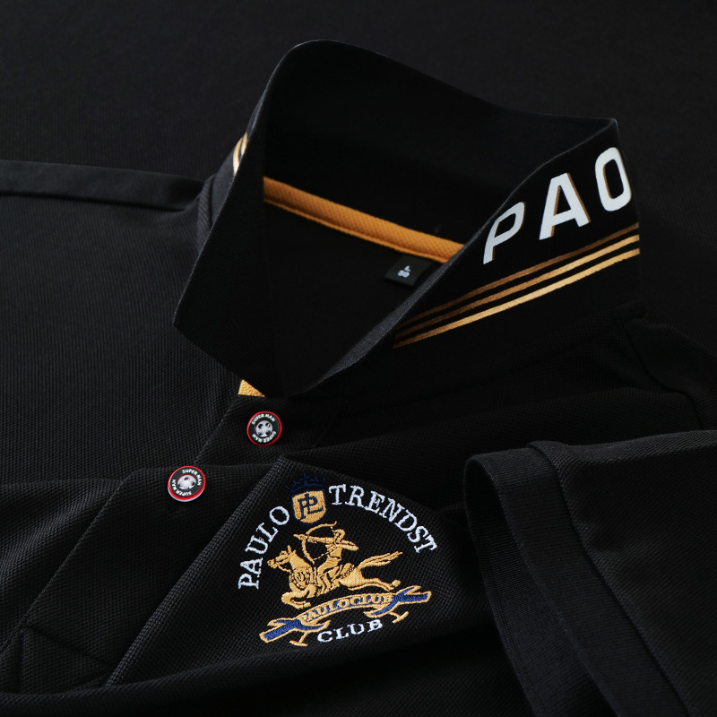 2026 New Designers' Clothing Luxury Polo Shirt Summer Men's Outdoor Leisure Short-sleeved Polo Collar T-shirt Top