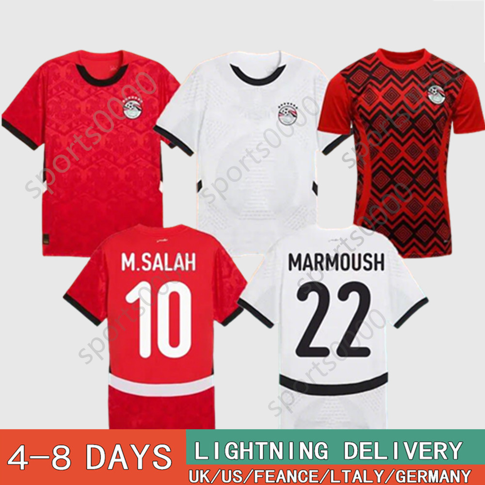 25/26 M.SALAH Egypt Soccer jerseys 2025 MARMOUSH M.TREZEGUET IBRAHIM M.ATEYA soccer shirts N.MAHER ZALAKA A.KOUKA national