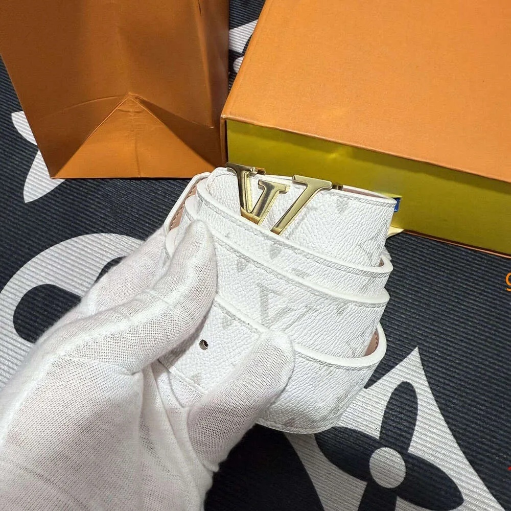 Designer Men Silver V Buckle Black Plaid At Loss Ceintures De Lou Woman Lui Belt Man Classic La louise''vuttonliness viutonlies vittonlies lvity lvtity E7WQ