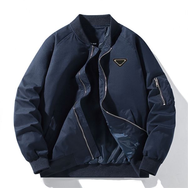 Bomber Jacket New Hotsale Jackets Spring and Autumn Luxury Style Men's Women Flight Jacket Coat Embroidered Triangle Brand Logo Men's Jacket Men's Wear Coat P66