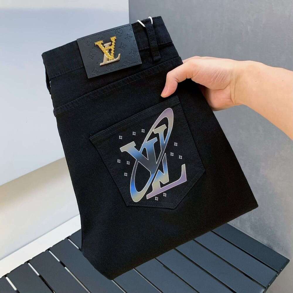 Designer 37.5Kg 40Kg Summer Jeans Petite Tall Slim Fit Luxury Long Small Size Casual Straight Pants For Men 16ce