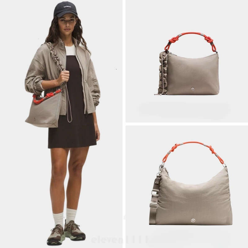 5A yoga Bag 6.5-16L capacity shoulder bags Nylon underarm designer bag Large Intestine Tote Convertib Pleated Bag c Keychain bag