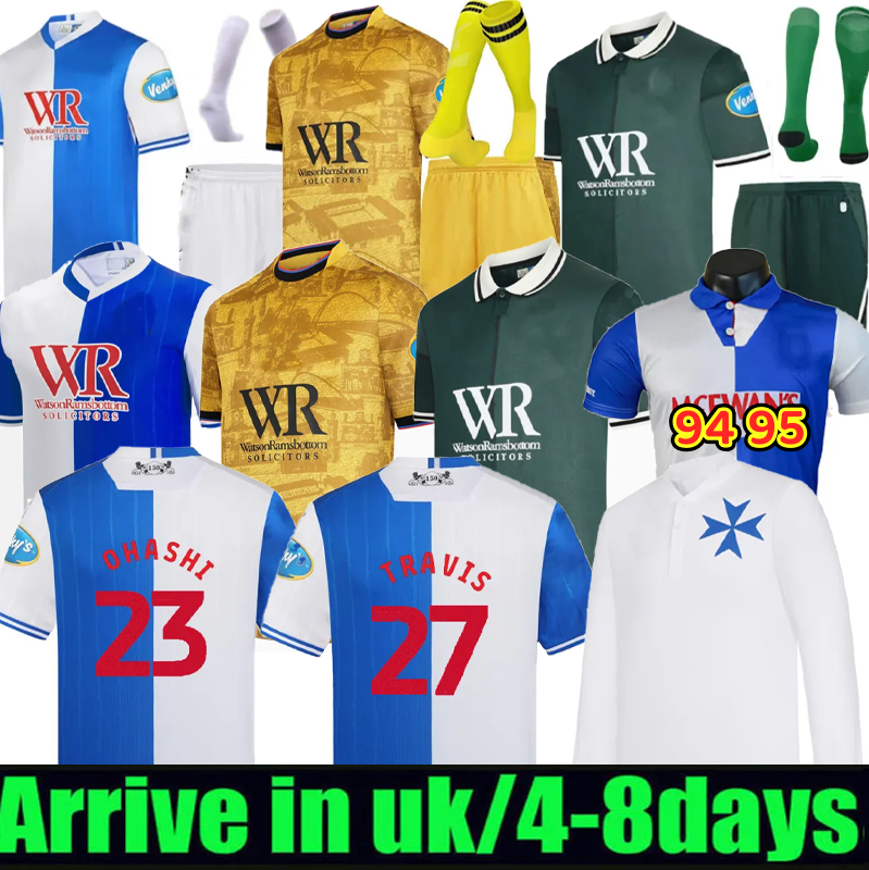 25 26 Blackburn 150th Anniversary Rover s soccer jerseys 2025 2026 TRONSTAD CANTWELL TRAVIS OHASHI GUEYE home away third 94 95 retro long sleeve football shirt