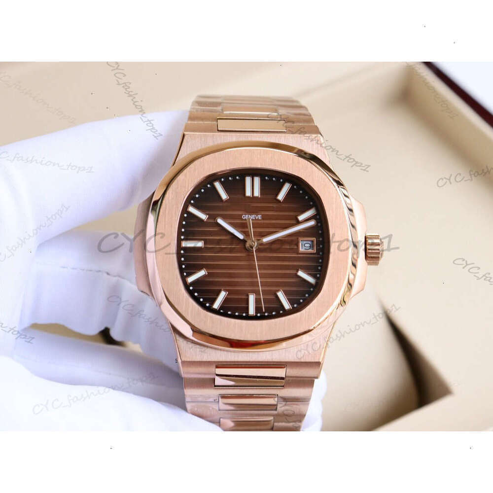 AAA Patekdly Philipely 5711 Nautilius Watches Luxury Mens Pateke Philipity Watch Man Chronograph Designer Aquanaut Watch Automatic/Quartz Movement Watch 464