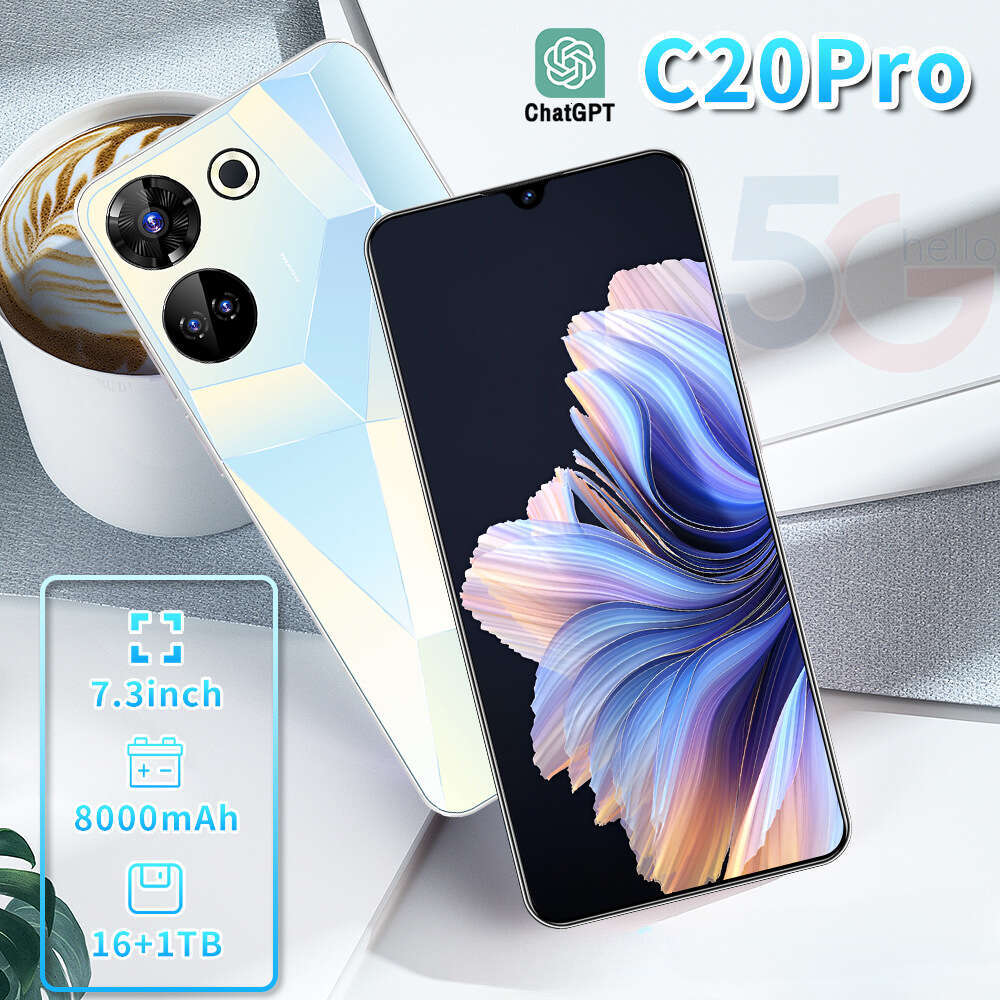 Famous Brand In Stock C Pro Hot Selling Smart T Large Memory Cross Border Phone Inch HD Screen Wholesale CKS