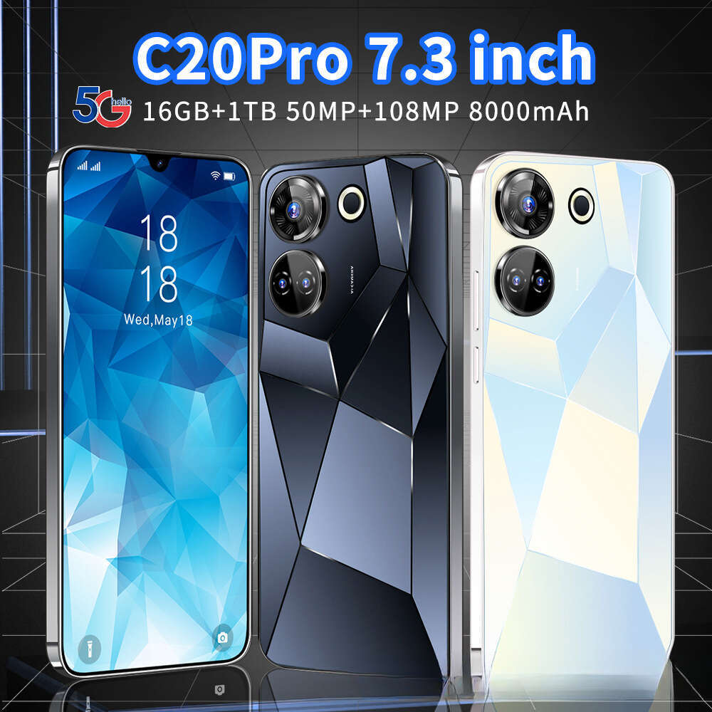 Famous Brand In Stock C Pro Hot Selling Smart T Large Memory Cross Border Phone Inch HD Screen Wholesale CKS