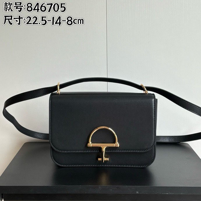 designer bag tote bag handbag New Womens Genuine Leather Horsebit Envelope Bag Single Shoulder Crossbody Bag shoulder bag mini bag
