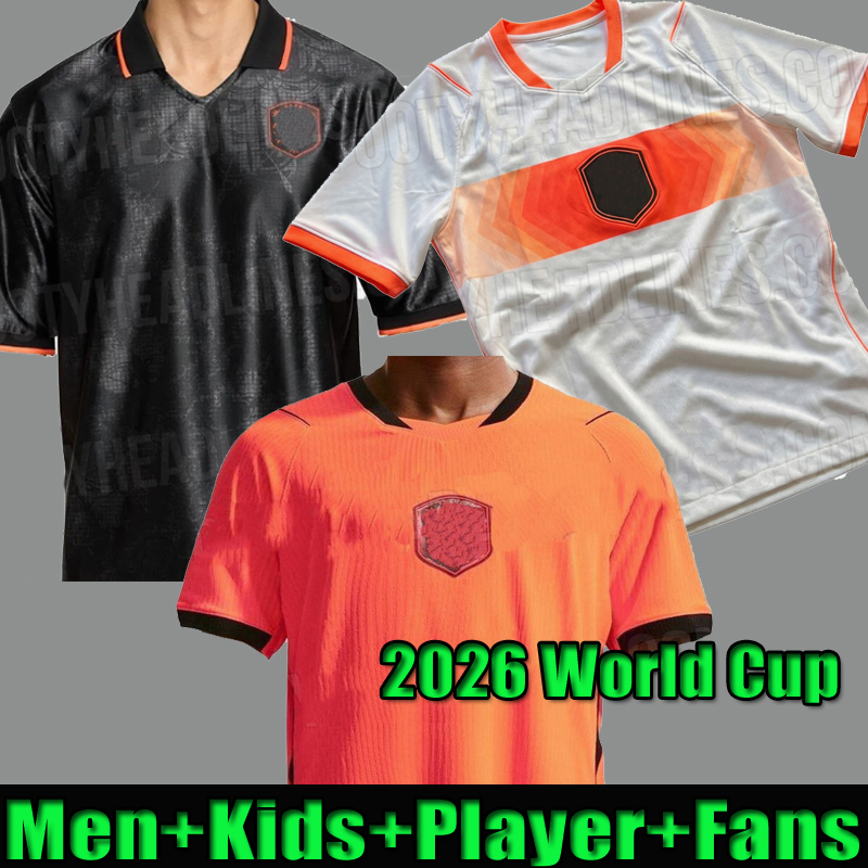 2026 NetHErlANds MEMPHIS Soccer 24 25 26 Holland Jersey F.DE JONG VIRGIL DUMFRIES BERGVIJN Retro 1988 98 99 Football Shirt KLAASSEN BLIND DE LIGT Men KIDS GAKPO MALEN