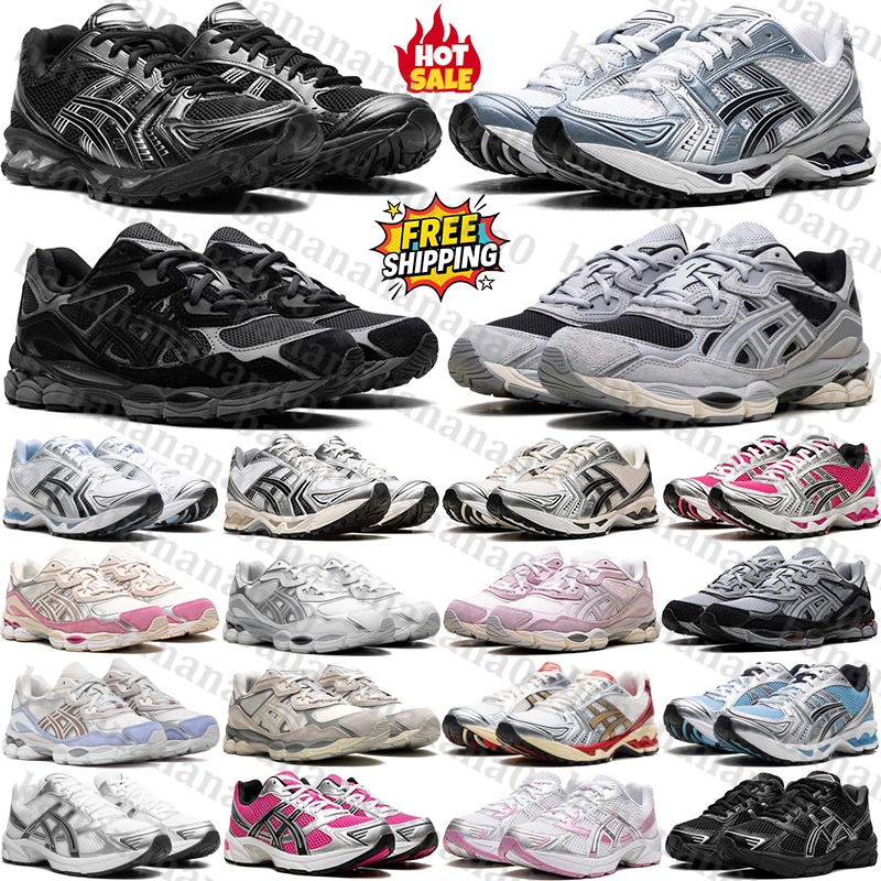 free shipping designer sneakers running shoes asicgel asickayanos nyc 14 trainers for new 1130 mens womens chaussure black white Outdoor men women Sports runners