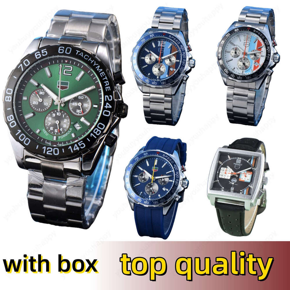 2026 10A Tagness Heuerers Watch Top Quality Watch F1 Luxury Superclone Aquaracers Watch Chronograph Mens Watch Quartz/Automatic Tagheuerer f1 Watch Box 262