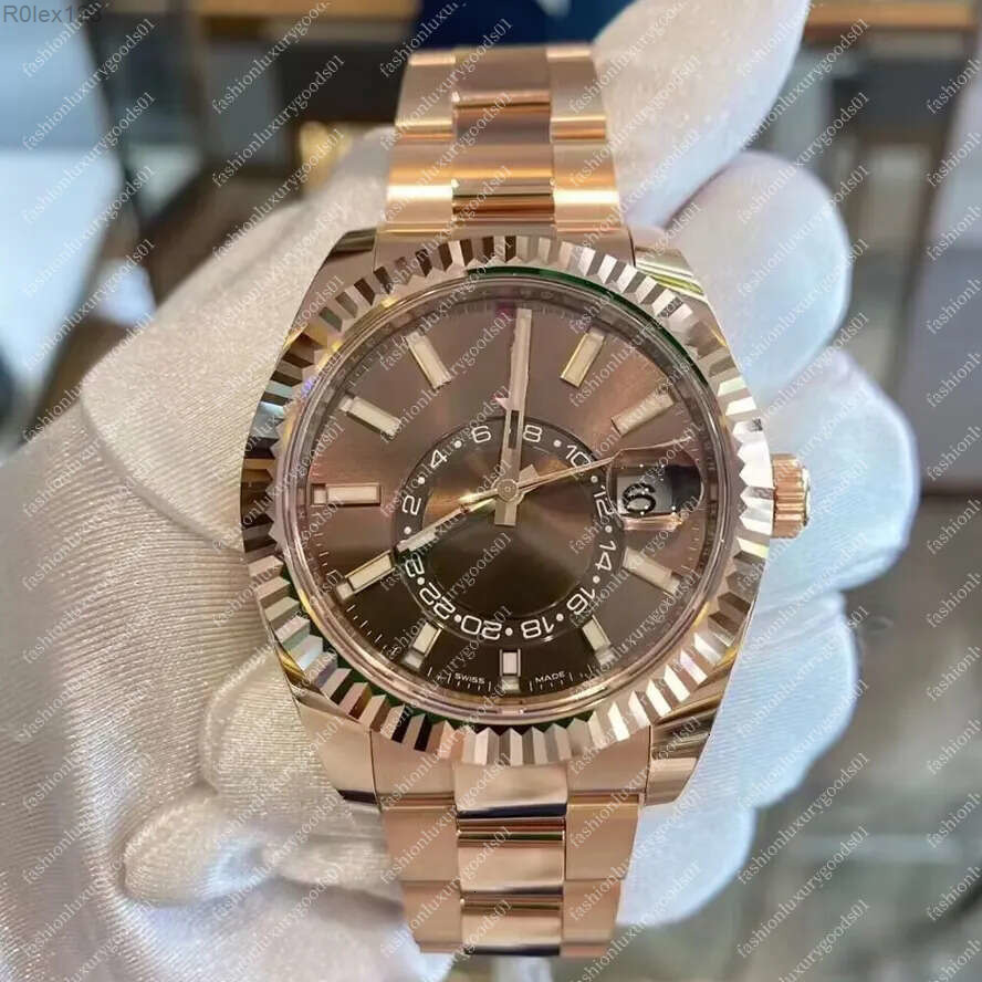 Watch Mens Automatic nical Movement watches Small Dial Sapphire Calendar 41mm Bracelet Fashion Business sky dweller Wristwatches with box AAA