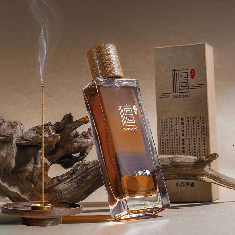 50ml Chinese Temple Sandalwood Incense Perfume Men Women Ebony Agarwood Balsams Long Lasting Woody Fragrance High Quality W260107