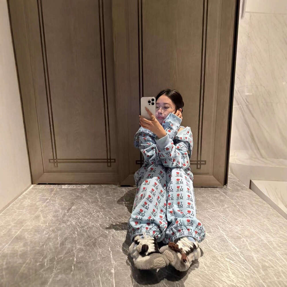 European and American 2026 New Women I Love Me All Over Print Zip Up Hoodie Letter Heart Self Love Streetwear Casual Slim Fit Multi Color