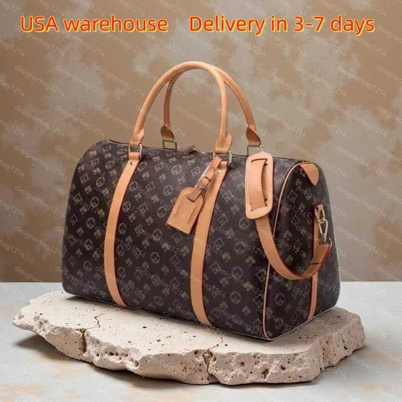 10A High Quality duffle bag designer Duffle Bag luggage for Men Travel Bag suitcase designer luggage designer duffel bag Weekender Women Leather Handbags 45cm 789