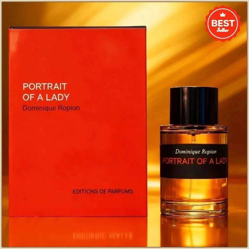 Luxury Niche Perfume 100ML, Portrait of a Lady Eau de Parfum, Brand Rose & Patchouli Scent, Long Lasting Fragrance for Women W260107