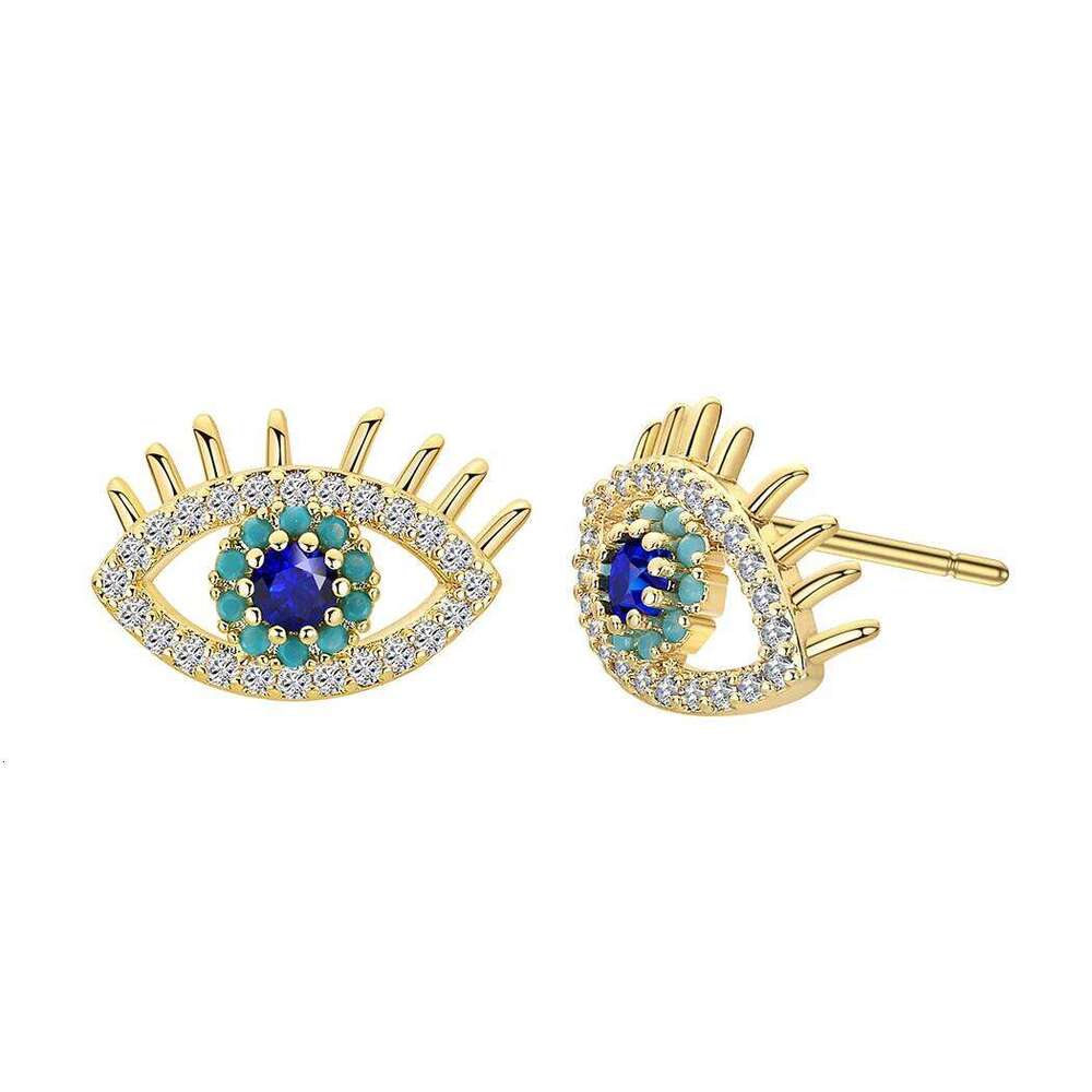 Kinitia Fashion Simple Laser Carved Stainless Steel Even Eye Earrings Personalized Commemorative Gift Jewelry